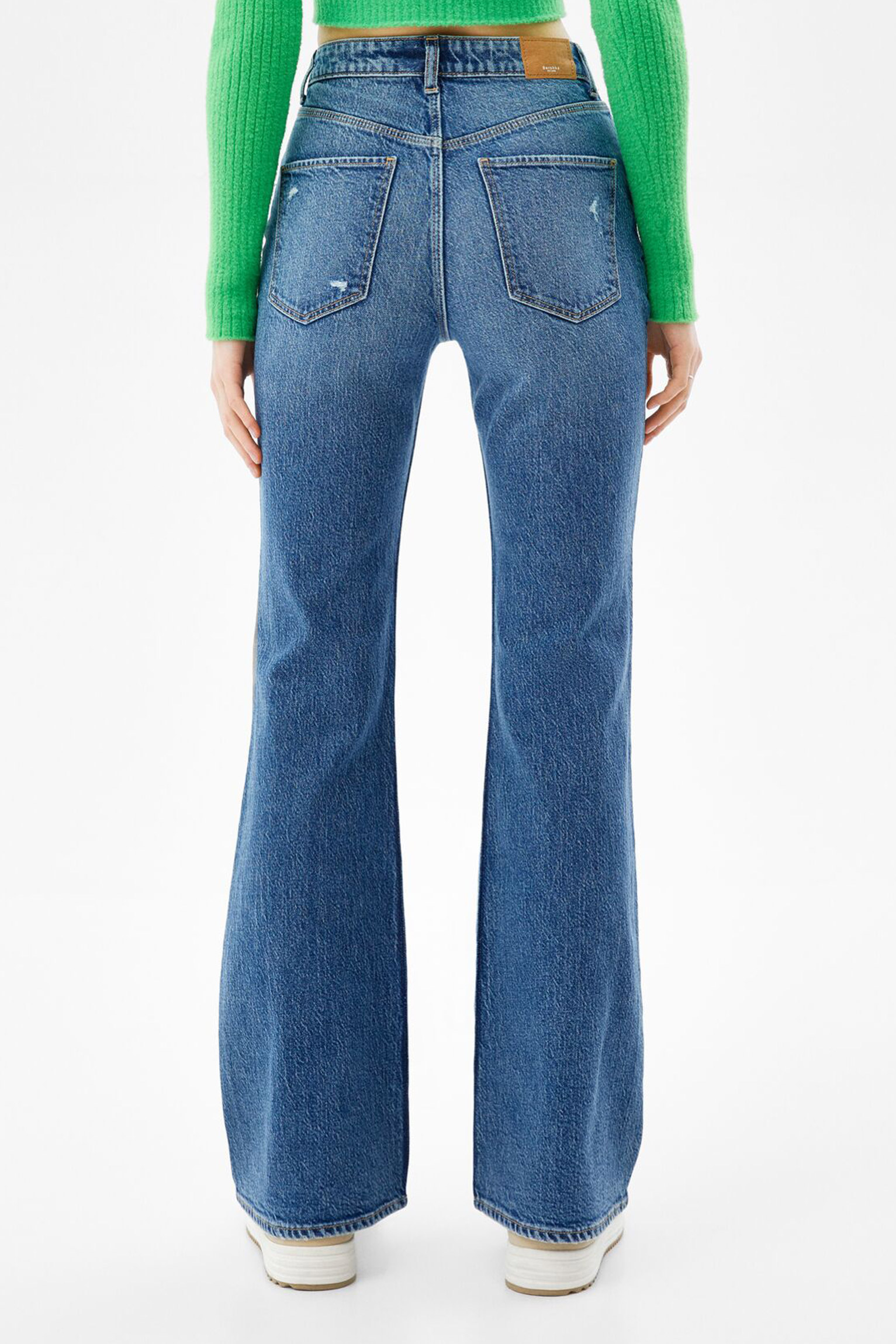 Ripped Flared Vintage Jeans - Imagen 3